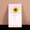 520 Cartão de Cumprimentos Flor Seca Rosa 3D Confissão Romântica Cartão de Convite de Casamento Criativo Cartão de Cumprimentos para o Dia das Mães