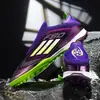 Serie X F50+ con tacos y cordones, botas profesionales para niños y adolescentes, nuevos zapatos de fútbol, venta al por mayor transfronteriza desde Fujian, resistentes al desgaste