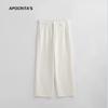 Pantalones Casuales de Negocios Transfronterizos para Hombre Apo, Temporada de Otoño, Tacto de Alta Gama, Corte Recto Holgado, Versátiles, Caída Suave, Resistentes a las Arrugas, Largos.