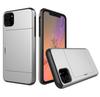 Adecuado para iPhoneX funda de teléfono anticaída con tarjetero deslizante iphoneXR funda deslizante push-pull 2 en 1 de TPU