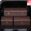 Caja de almacenamiento para maletero de coche, plegable, para la parte trasera del coche, caja de almacenamiento para coche, suministros grandes para el interior del coche