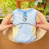 Roupas de Verão Refletivas Color Block para Proteção Solar ao Ar Livre para Cães, Coleiras para Gatos, Roupas Refrescantes, Roupas para Pets Atacado
