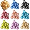 Set de 20 Globos de Color Puro Transfronterizo Globos Mate Decoración de Boda para Fiesta de Apertura y Diseño de Escena de Cumpleaños