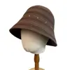 Sombrero de Pescador Estilo Japonés para Mujer, Sombrero para el Sol con Adornos de Perlas, Elegante y con Estilo Sombrero de Pescador de Punto, Versátil para Ir al Trabajo, Realza la Apariencia del Rostro