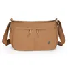 Bolso Cruzado Casual de Gran Capacidad Simple Versátil para Personas de Mediana Edad y Mayores Bolso de Tela de Nylon Multicapa Ligero para Mujer Bolso de Hombro Único para Mamá