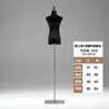 Adereços de Modelo de Veludo Meio Corpo Feminino Roupas Estilo Coreano Vestido de Casamento Cheongsam Stand de Exibição Janela da Loja Manequim de Corpo Inteiro
