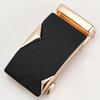 Guan Pin 3.5CM Cinturón de Cuero para Hombre con Cabeza Esmerilada y Hebilla Automática Cintura Cabeza Pantalones de Hombre Negocios Outlet de Fábrica