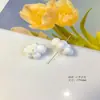 Etiqueta de Liga Gravada com Flores Margaridas e Rosas, Redonda Plissada Vintage Feita à Mão DIY Acessórios para Brincos Materiais