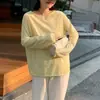 Camisa casual fina tipo cover-up de manga larga, a rayas, holgada, protectora del sol, ligeramente transparente, camiseta básica versátil de manga larga