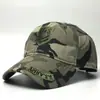 Boné de beisebol masculino primavera e outono camuflado boné militar boné de aba boné estilo coreano moderno chapéu de sol casual para atividades ao ar livre chapéu de sol