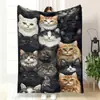 Directamente del fabricante, ofrecemos envío directo de adorables mantas y colchas para sofá con temática de animales, perfectas para mascotas, gatos y siestas en la oficina.