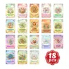 Compra Directa Transfronteriza de 18 Tarjetas/Paquete, Tarjetas con Lindas Ilustraciones Estilo Japonés Temática de Animales, Se Pueden Combinar como Postales o Tarjetas Decorativas de Pared