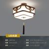 Luz de Pasillo Antigua China Luz de Corredor Luz de Entrada Madera Maciza China Pequeña Luz de Techo led Iluminación de Balcón Estilo Chino