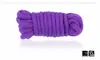 Corda de Algodão Sexy Produtos para Adultos para Bondage e Restrição, Cordas de 5m para Casais Flertarem, Brinquedos Alternativos, Artesanal Tecido à Mão Comércio Exterior