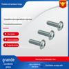 Fabricante de Parafusos Autoperfurantes Cabeça Flor de Ameixeira St4*12 Cabeça Redonda Soquete Sextavado Parafusos Aço Carbono Galvanizado Autotravantes