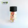 Lata plástica de 850ml tipo refrigerante, plástica transparente para alimentos Pet, amendoim, nozes, doces, alimentos para refogar, alimentos liofilizados, lata de embalagem