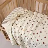Toalla de Baño de Gasa para Bebé Transfronteriza, Manta de Siesta Clase A para Recién Nacidos, Suave, Absorbente, Manta Multifuncional para Recién Nacidos