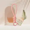 Lanyard Tejido a Mano Corto para Teléfono Móvil Cadena para Teléfono Móvil Colgante para Mochila Taza de Agua Equipaje Lanyard Multifuncional Anti-Pérdida Joyería