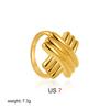 Anillo Abierto Exagerado de Caracola de Oro de 18K Transfronterizo Europeo y Americano Anillo Brillante de Gama Alta Anillo Decorativo Espiral Amazon