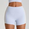 Shorts de Running y Fitness Transpirables con Rayas de Color Contrastante Ajustados para Usar como Ropa Exterior Cintura Alta Deportivos Moda Europea y Americana Shorts de Yoga Levanta Glúteos