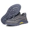 Zapatos de Protección Laboral para Hombre Antigolpes y Antipunción Verano Transpirables Ligeros Zapatos de Protección para Ancianos con Placa de Acero y Puntera de Acero Zapatos de Trabajo Aislantes para Sitio de Construcción