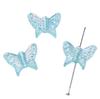 Colgante de Mariposa Acrílico Chapado en Color DIY Hecho a Mano Casero Antiguo Accesorios para el Cabello Paso Agitar Horquilla Mano Aretes Material