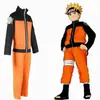 Anime Naruto Cosplay Juvenil Uzumaki Naruto Chaqueta Ropa Shippuden Disfraz Juvenil de Naruto