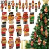 Temu 24 Peças de Cacau Quente de Natal, Doces de Pão de Gengibre, Decorações de Madeira com Corda, Decorações de Caneca de Café de Natal, Natal