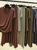 Traje de falda de manga corta con cuello en V modal para mujer, ropa exterior de verano de talla grande, estilo coreano, traje informal holgado y adelgazante de dos piezas