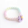 Pulsera linda para mejor amiga Joyería de dona Imán para mejor amiga Pulsera sensor de hermana Pulsera para estudiante Joyería de banda de goma