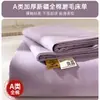 Lençol de cama espessado, escovado, 100% algodão, peça única, adequado para dormitórios estudantis, conjunto de três peças, uso em todas as estações, qualidade Classe A