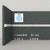 Línea de PU Línea de estuco imitación francesa Borde de pared de fondo de TV Tira decorativa Línea de modelado Flor de esquina de techo europea