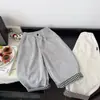 Calça Casual Nova Tendência Outono 2026 para Crianças, Calça de Moletom Xadrez Popular, Nova Calça Esportiva Versátil Estilo Coreano para Bebês