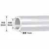 Atacado Tubo de Silicone Grau Alimentício Resistente a Altas Temperaturas Dispensador de Água Tubo de Silicone Macio Transparente Canudo Sem Deformação Mesa de Chá Tubo de Silicone
