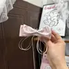 Presilha banana plissada de chifon, presilha vertical, presilha de garra de verão de alta qualidade, presilha para rabo de cavalo na nuca, presilha de cabelo elegante e delicada