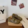 Zapatos Planos Retro Otoño 2026 para Mujer, Suela Suave, Boca Profunda Estilo Birkenstock, Mary Jane Francés de Gamuza, Nuevos Redondos, Uso de Dos Maneras