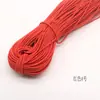 Corda Elástica Redonda Colorida de Alta Elasticidade 0,8-3mm para Fabricação de Joias, Corda Elástica com Núcleo, Corda de Elástico de Borracha de Látex Atacado