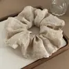 Goma para el pelo de malla de lunares estilo coreano para principios de otoño, accesorio casual para coletas, accesorio de pelo elegante para moños