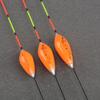 Flotador de aguas poco profundas, flotador corto, flotador de carpa, boca ligera, llamativo, sensible, boya de pesca salvaje, peces pequeños, equipo de pesca flotante, suministros de pesca