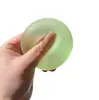 Aprieta y juega: Juguete antiestrés hecho a mano con maltosa y aceite de coco, linda bola de agua redonda, juguete creativo de rebote lento