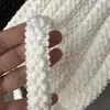 Borda de Renda Estilo Chanel, Borda Pequena Ondulada, Punhos de Casaco, Gola, Acessórios de Tecelagem Artesanais DIY para Roupas