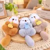 Llavero Creativo, Lindo y Adorable Colgante de Nutria Marina, Juguete de Peluche, Muñeca Gato Pez, Muñeca para Bolsa, Regalo Pequeño