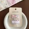 Pinza para el pelo de encaje floral suave estilo coreano Niannian, linda pinza BB de lunares y cuadros, accesorio para el pelo dulce y versátil