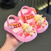 Sandalias Infantiles Verano Nuevas Estilo Coreano para Niños Suela Suave Antideslizantes para Bebé de 2 años 3 años Sandalias Impermeables para Niños Pequeños