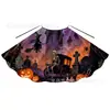 Disfraz Infantil de Halloween Capa de Calabaza Guadaña Manchada de Sangre Capa con Estampado de Halloween para Niños Pequeños y Bebés