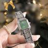Reloj de Mujer con Nueva Correa de Acero de Aspecto Elegante, Retro, con Placa Cuadrada, Importado Suizo, Reloj de Cuarzo de Gama Alta para Mujer de Guangzhou