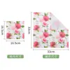 Servilletas de Papel Desechables con Estampado de Flores de Primavera Transfronterizas para Hotel, Fiesta, Restaurante Occidental, Fiesta Navideña