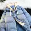 Chaqueta acolchada de algodón para hombre de otoño e invierno, un abrigo acolchado grueso y moderno para parejas, con corte holgado