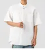 2026 Verano Nuevo Estilo Chino Camisa para Hombre Sensación de Alta Gama Manga Corta Estilo Fresco Travieso Negro Moderna Holgada Camisa para Hombre