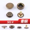 Accesorios directos de fábrica para chaquetas de plumas de metal, tirantes de cuatro botones para pantalones, tirantes para ropa, botones de aleación de alta calidad